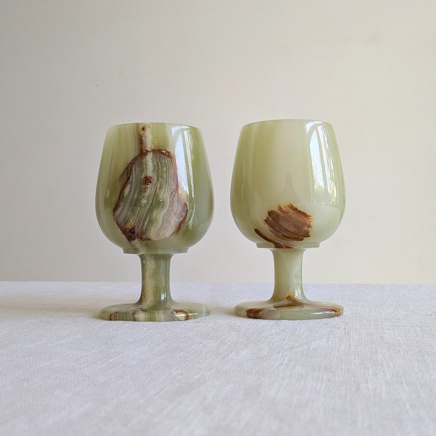 Onyx Wine Goblets