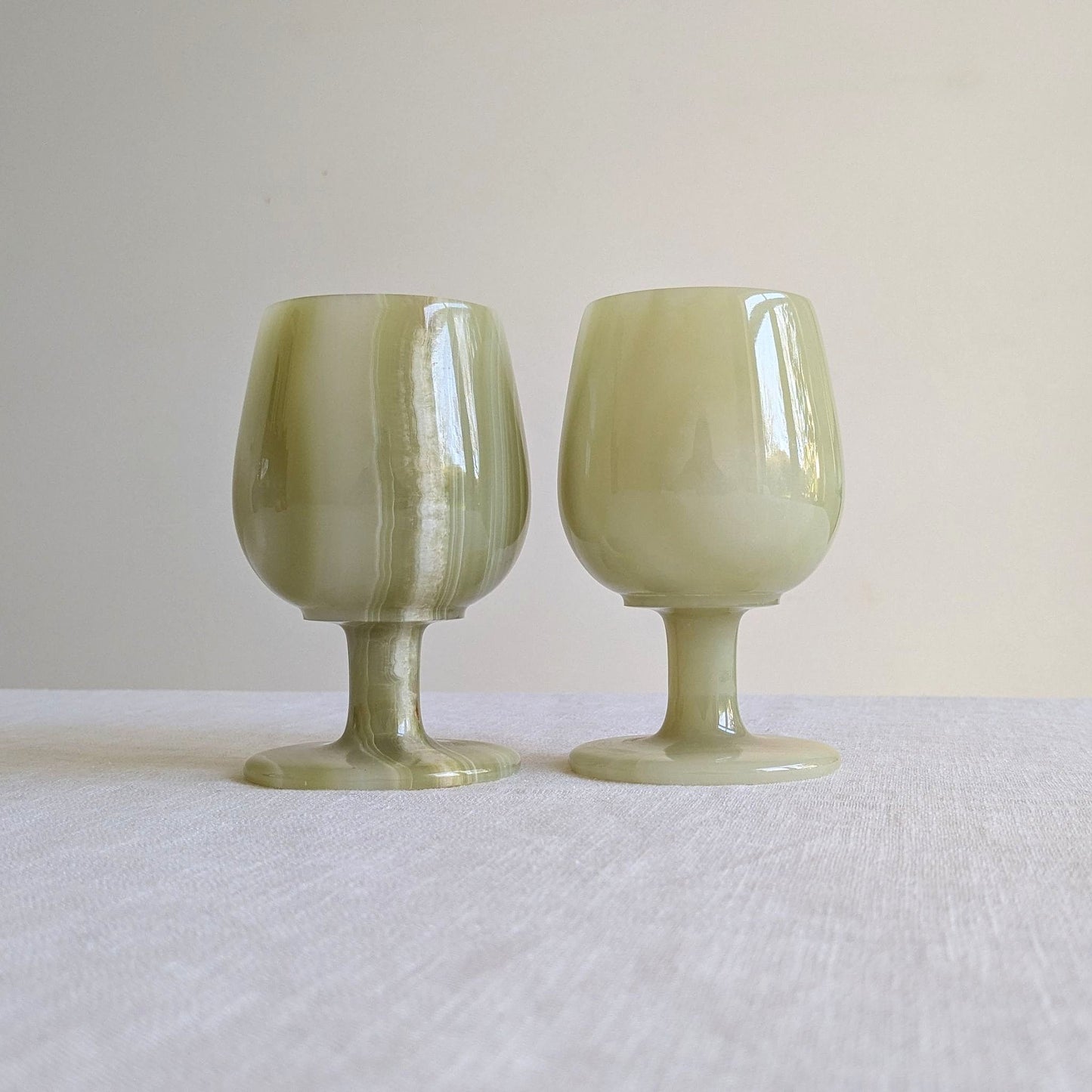 Onyx Wine Goblets