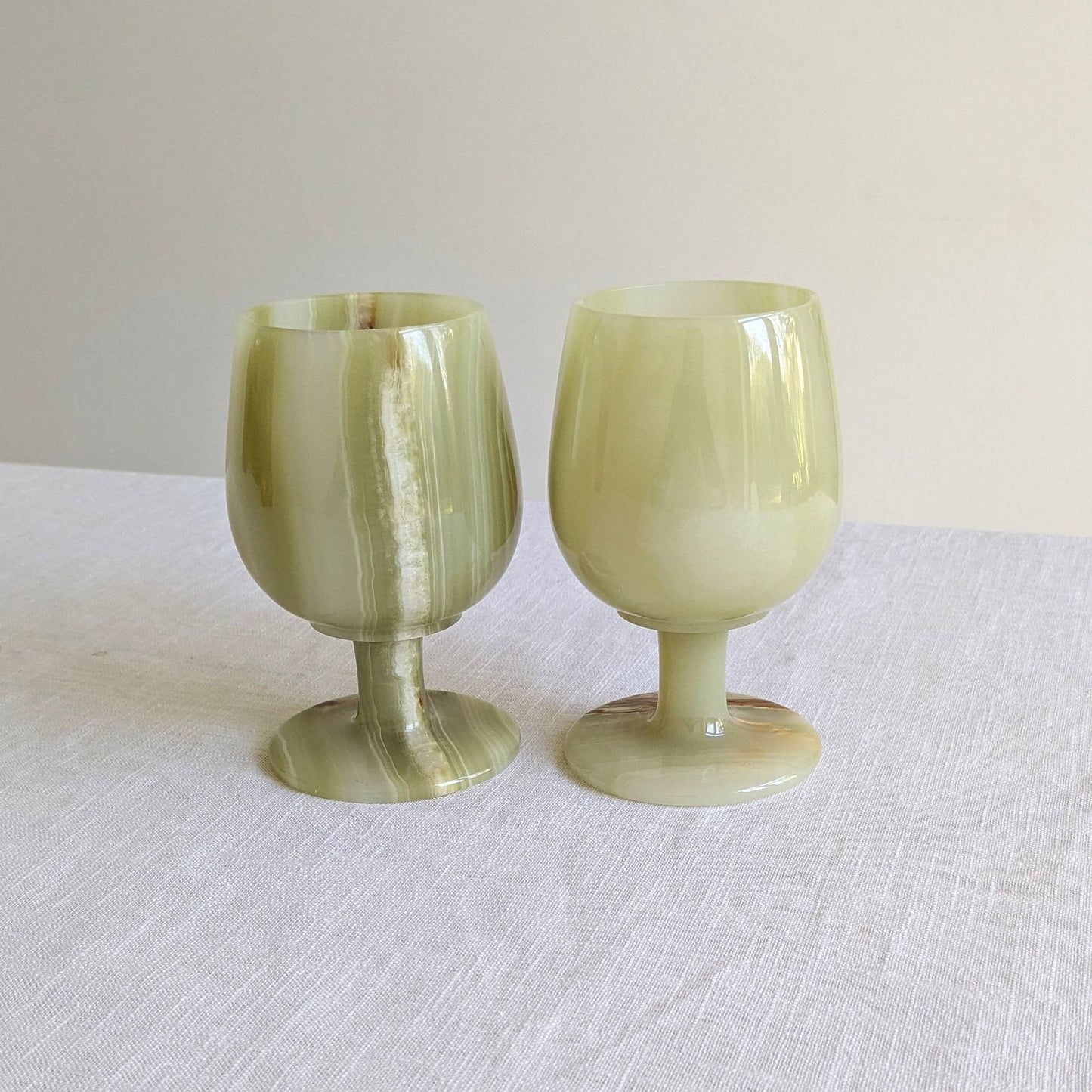 Onyx Wine Goblets