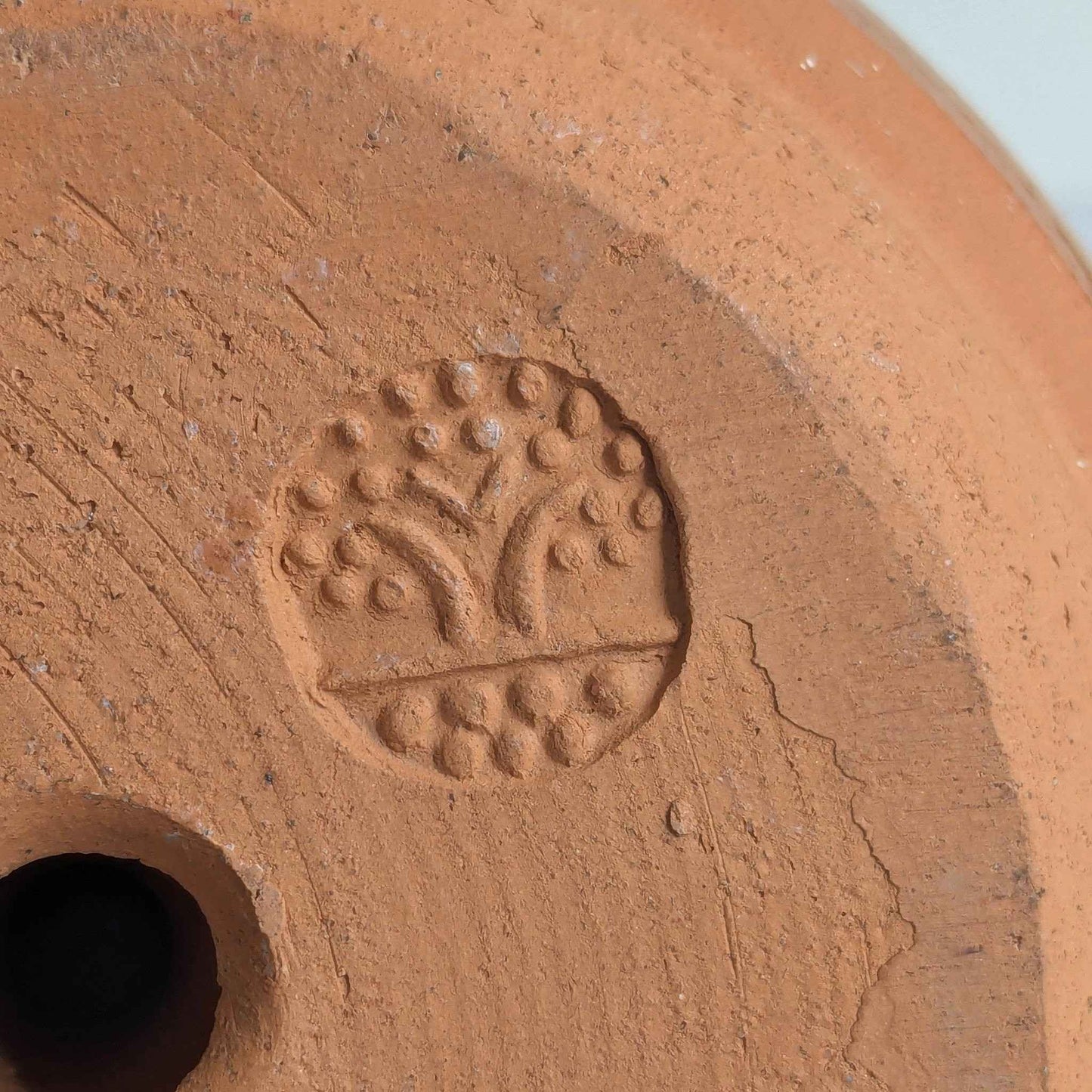 Coxwold Slipware Chamberstick
