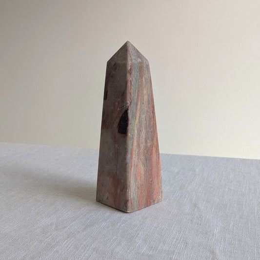 Mid Century Onyx Obelisk