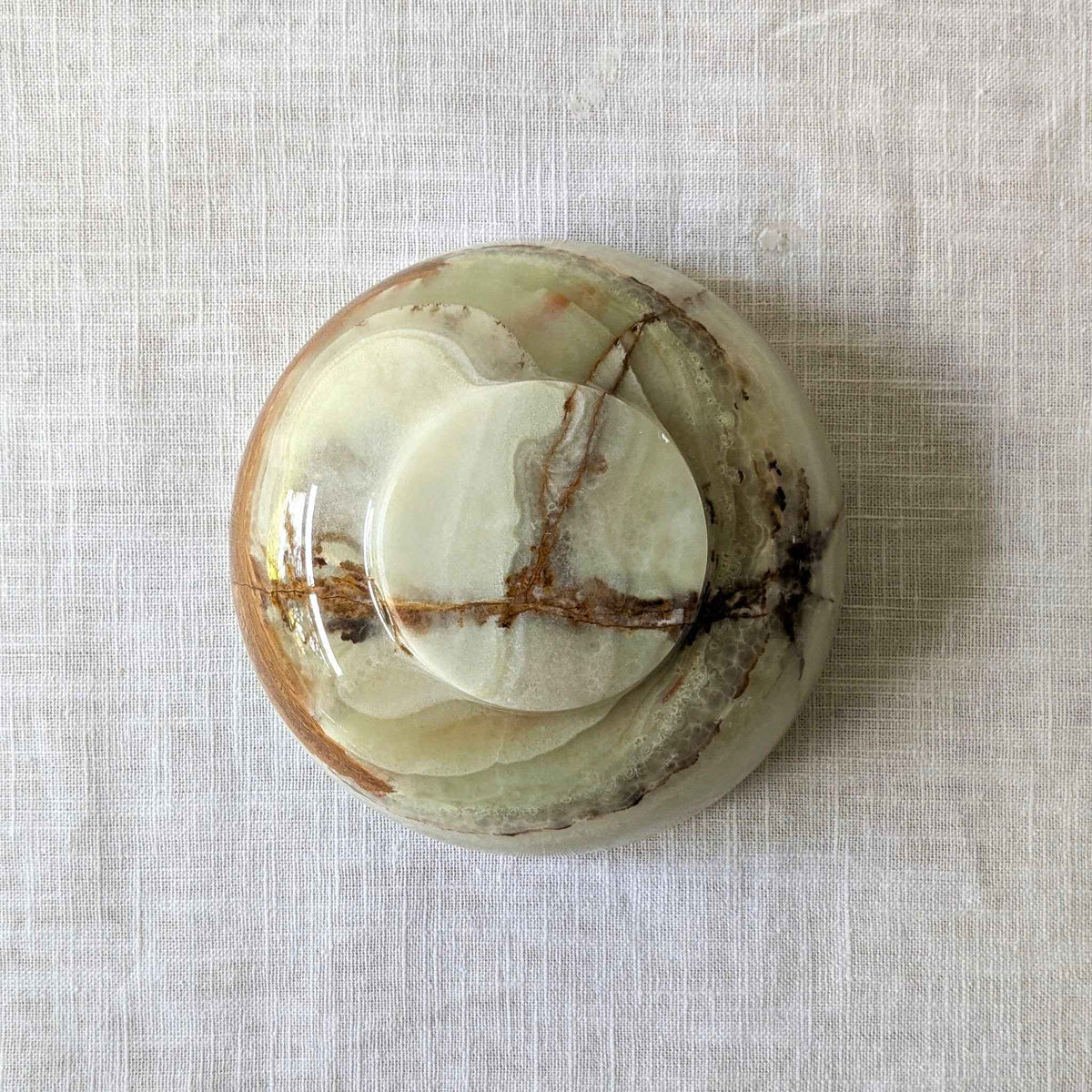 Veined Onyx Bowl