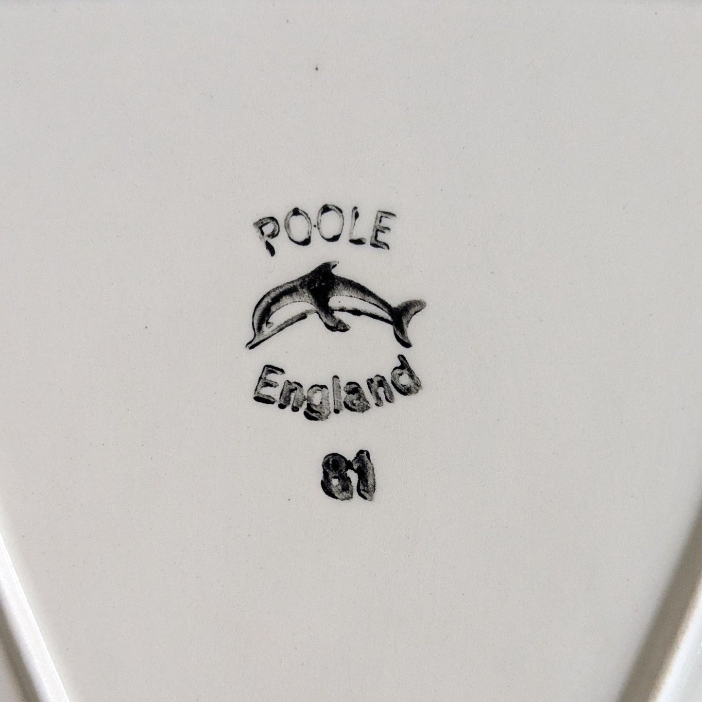 Poole Delphis Plate