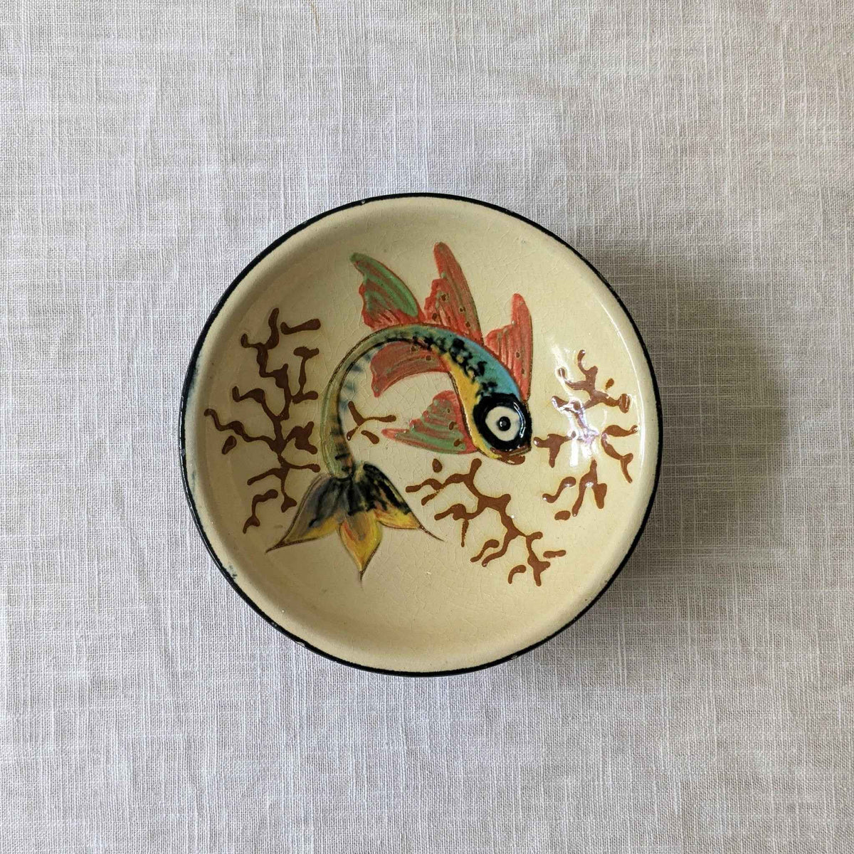 Small Spanish Fish Plate
