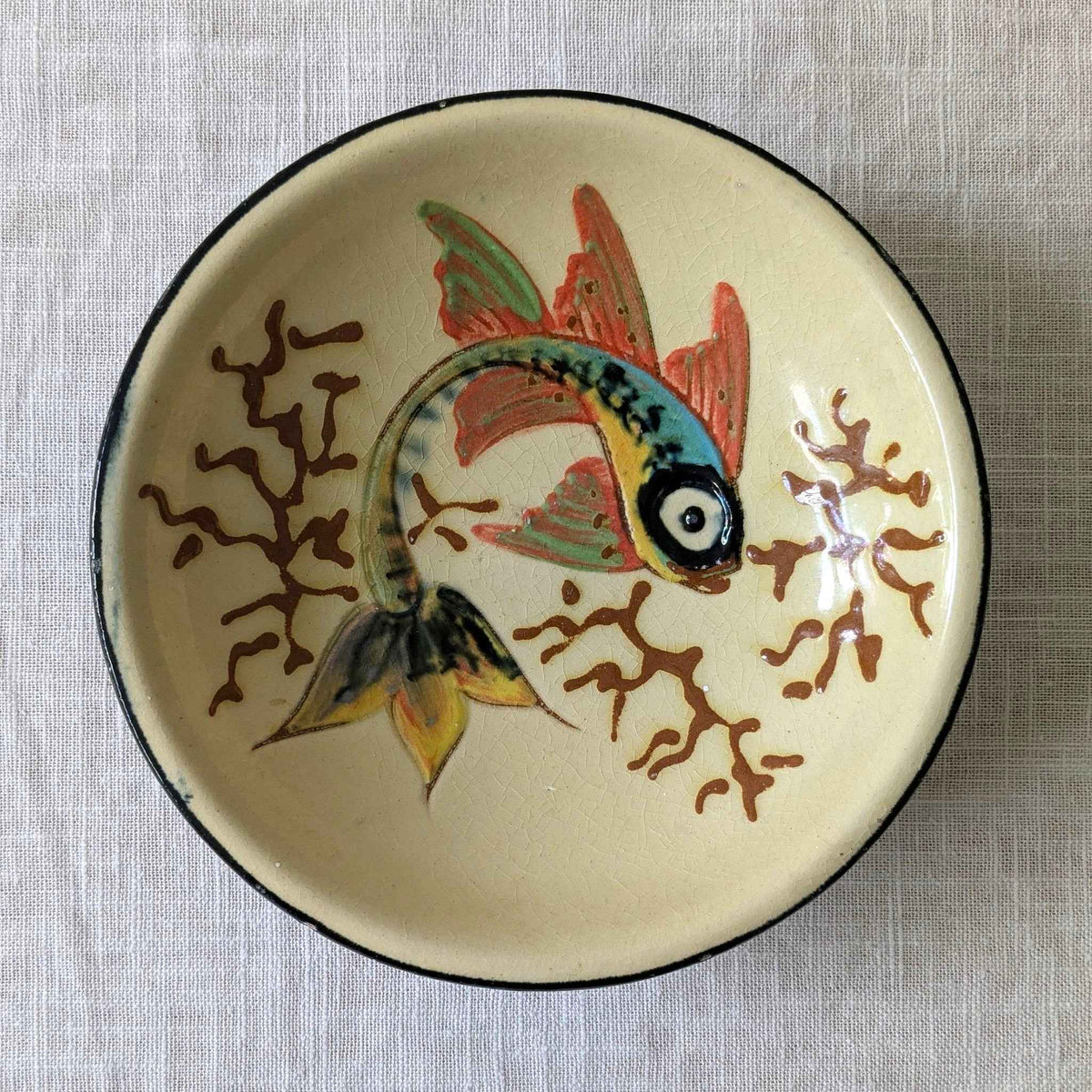 Small Spanish Fish Plate