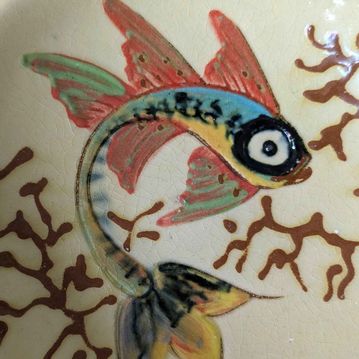 Small Spanish Fish Plate