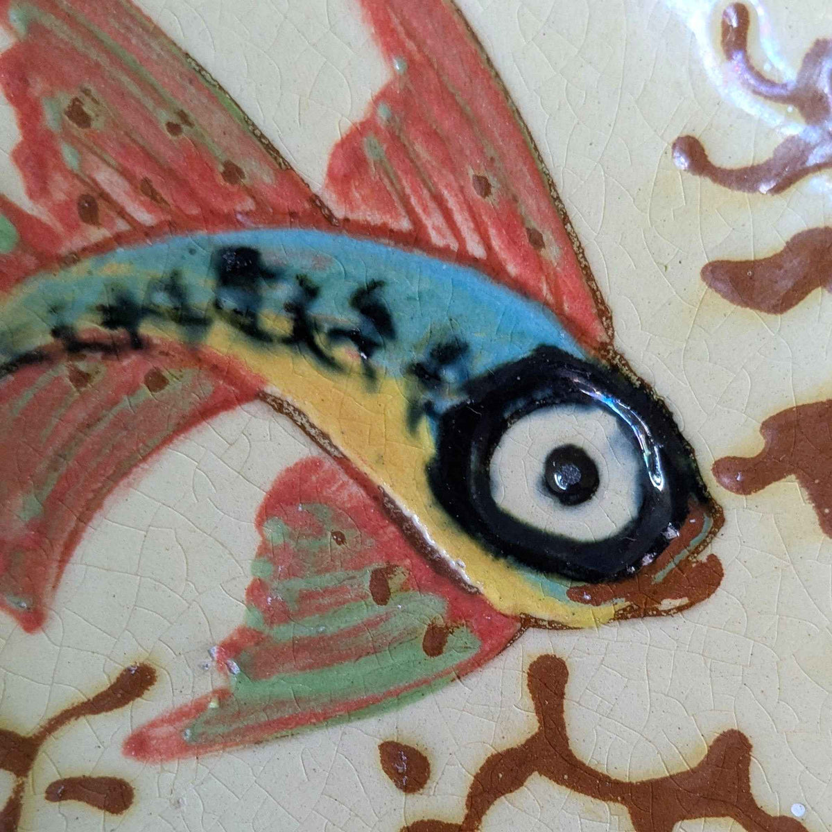 Small Spanish Fish Plate