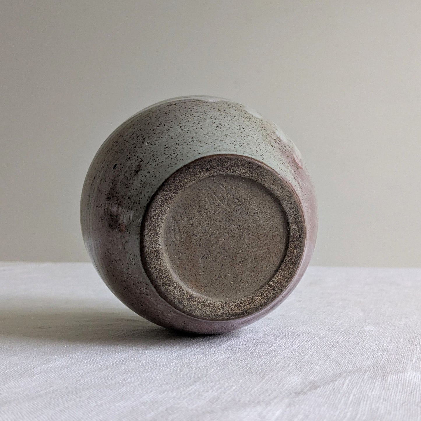 Raspberry Glaze Studio Vase