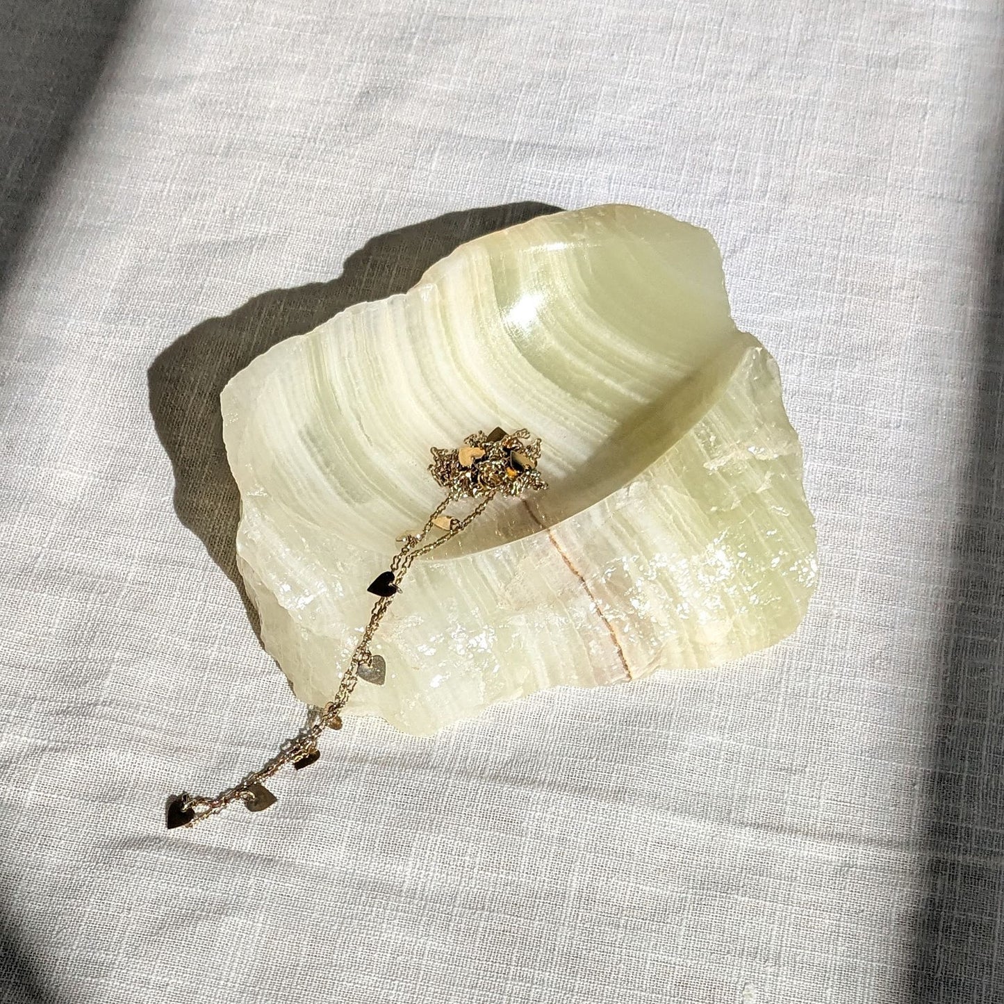 Raw Edge Onyx Dish