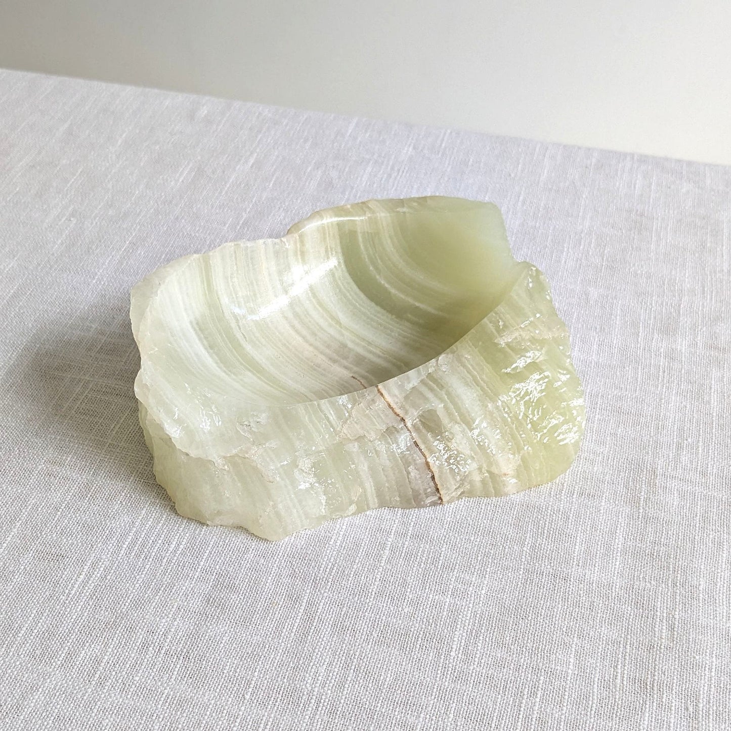 Raw Edge Onyx Dish