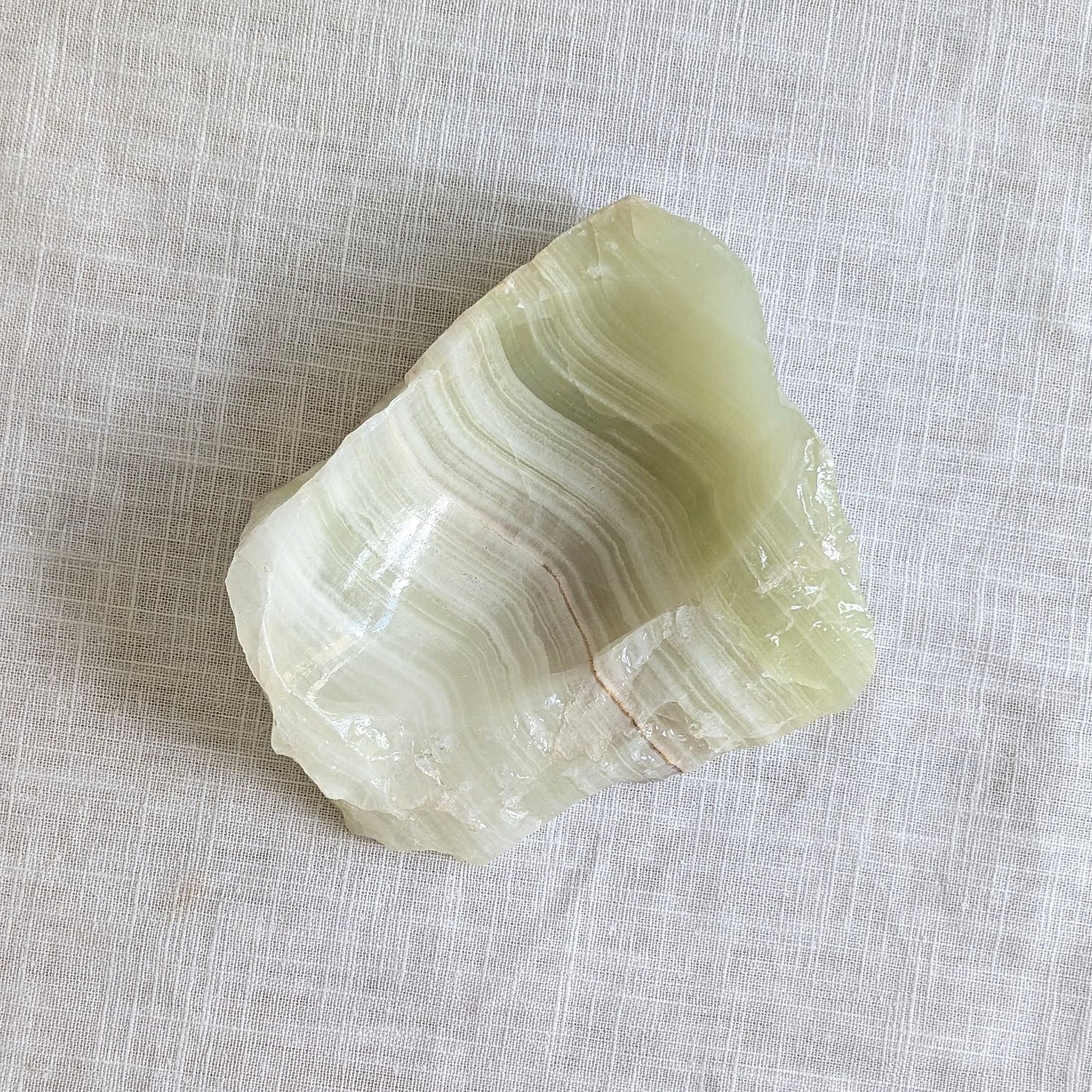 Raw Edge Onyx Dish