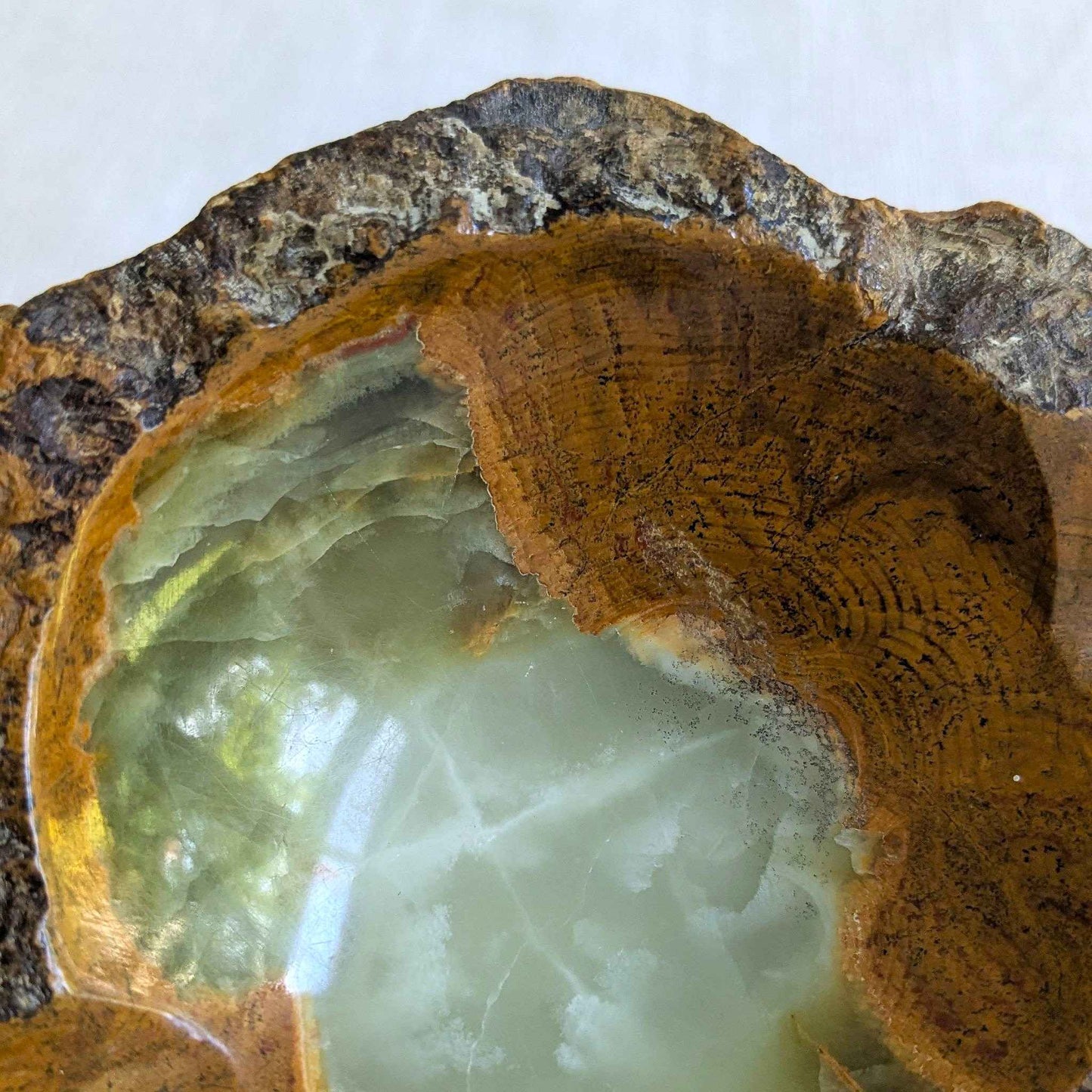 Raw Edge Onyx Ashtray