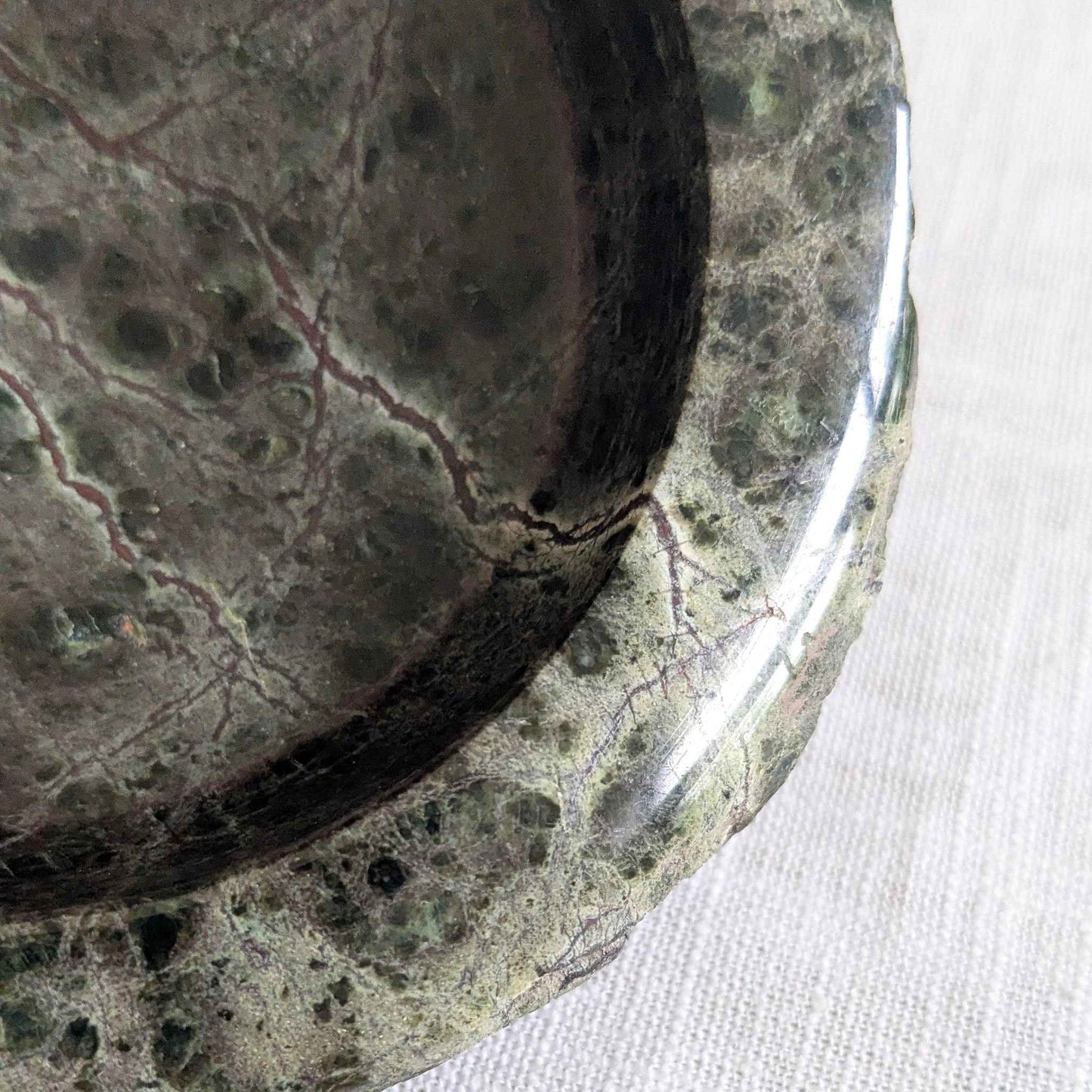 Serpentine Stone Dish