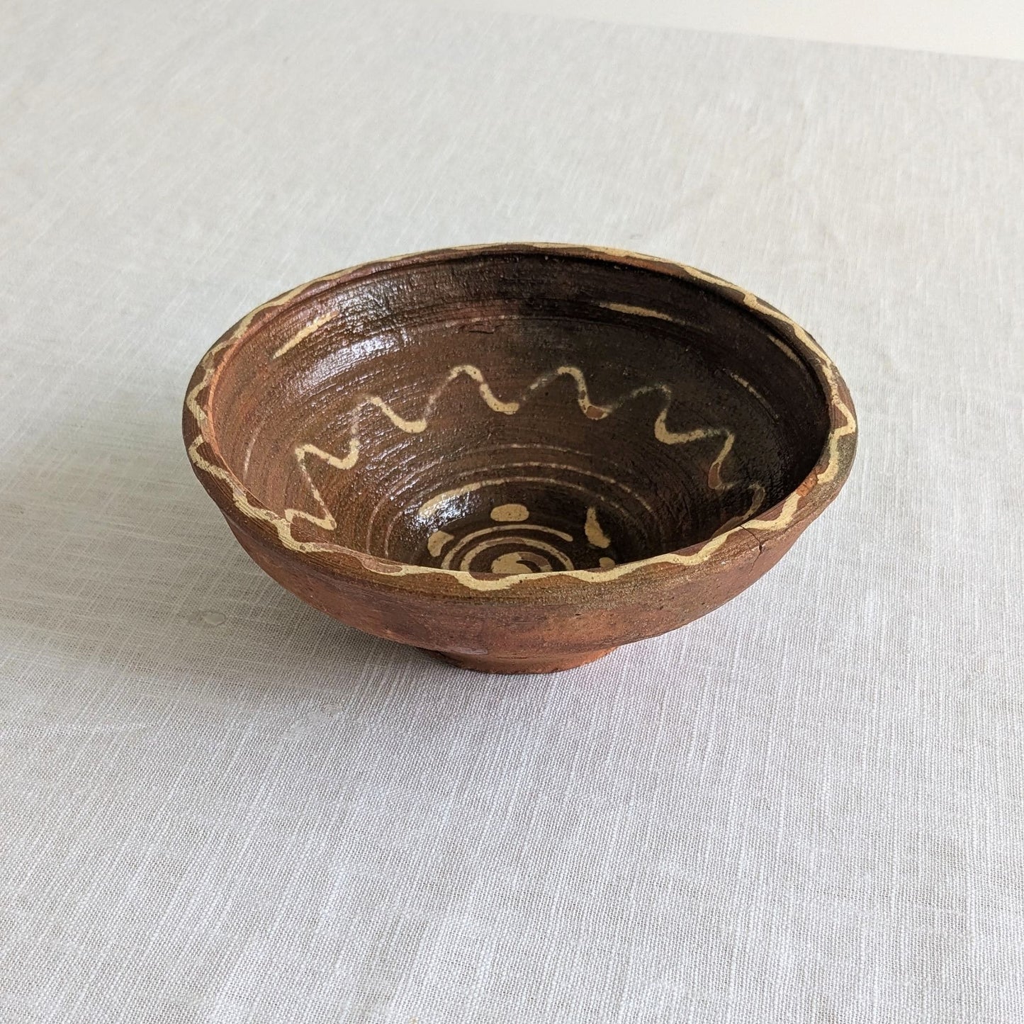 Romanian Slipware Bowl