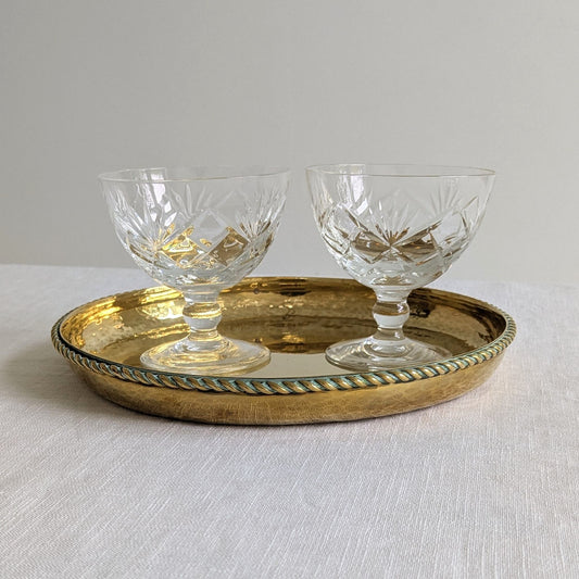 Set of 4 Crystal Coupes