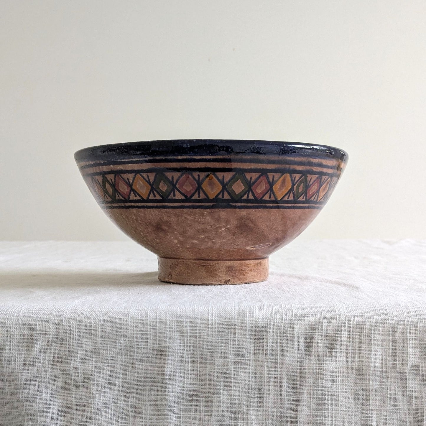 Moroccan Safi Pottery Bowl