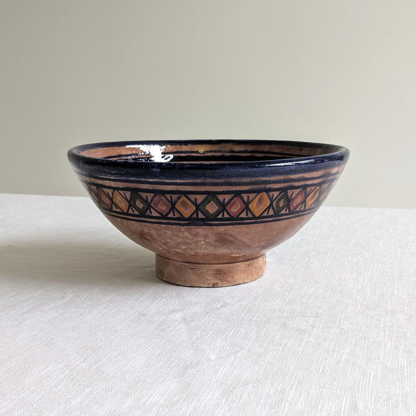 Moroccan Safi Pottery Bowl