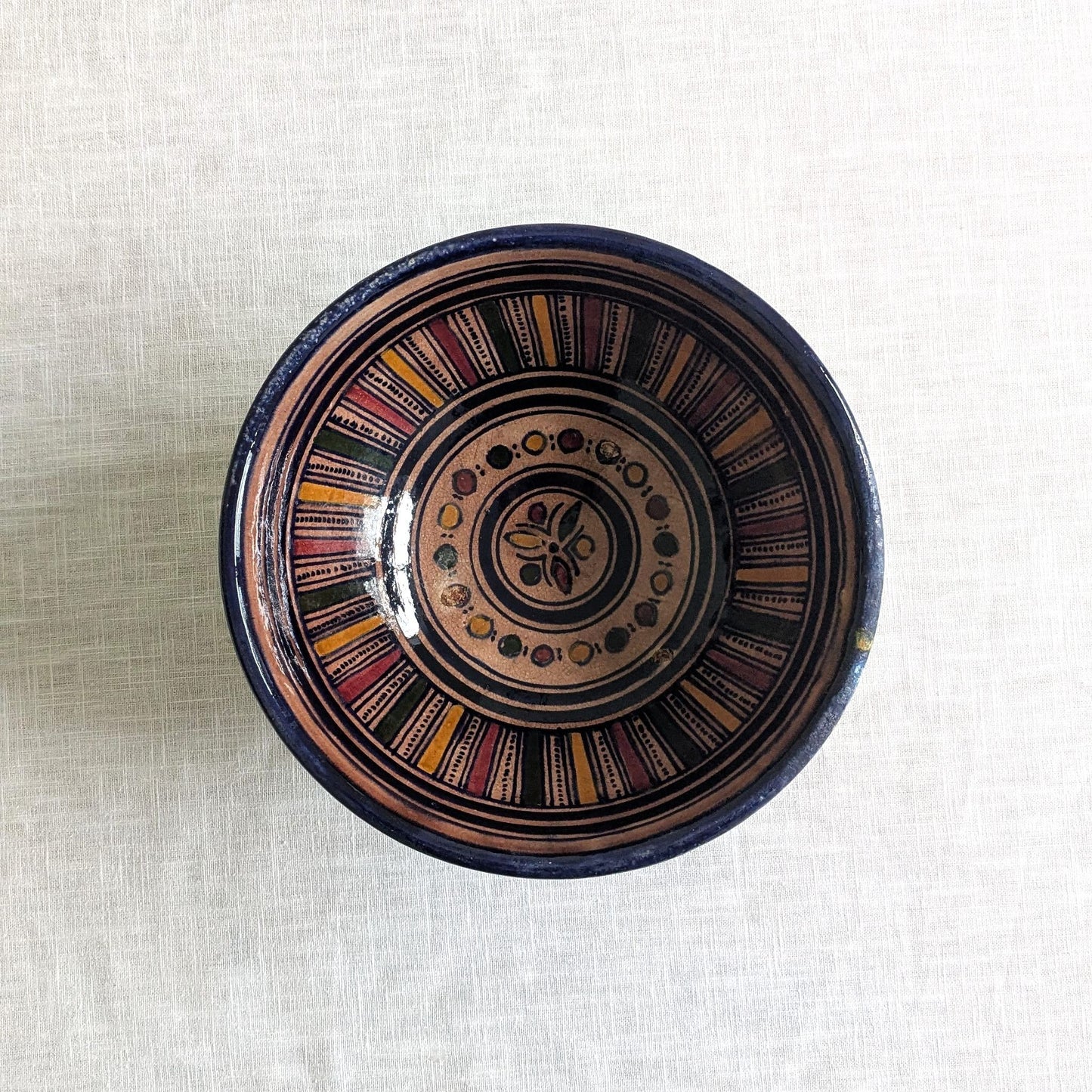 Moroccan Safi Pottery Bowl