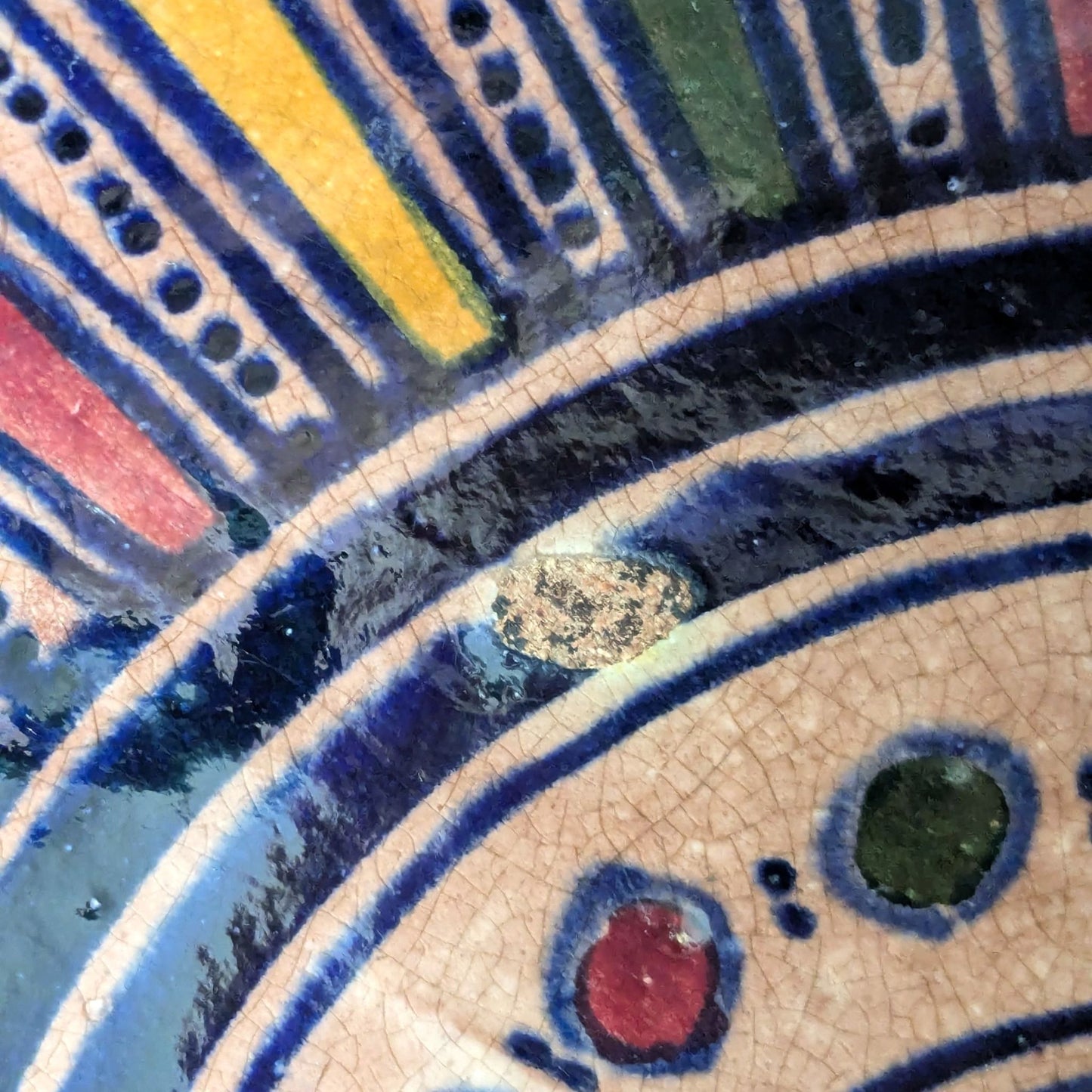 Moroccan Safi Pottery Bowl