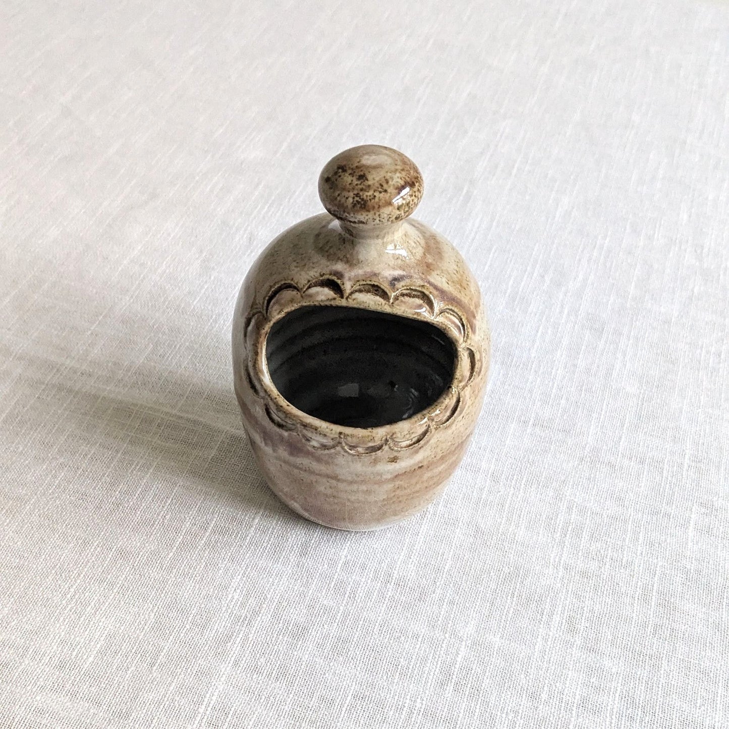 Sark Pottery Salt Pig