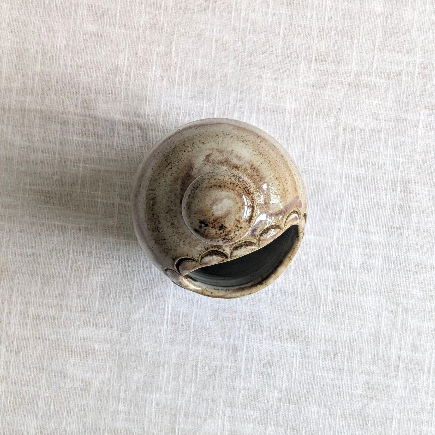 Sark Pottery Salt Pig