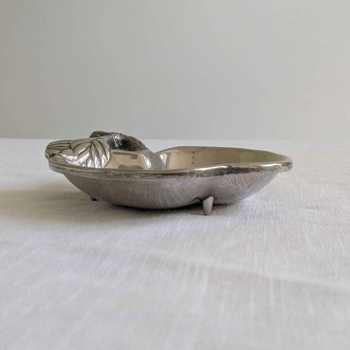 Silver Plated Apple Dish