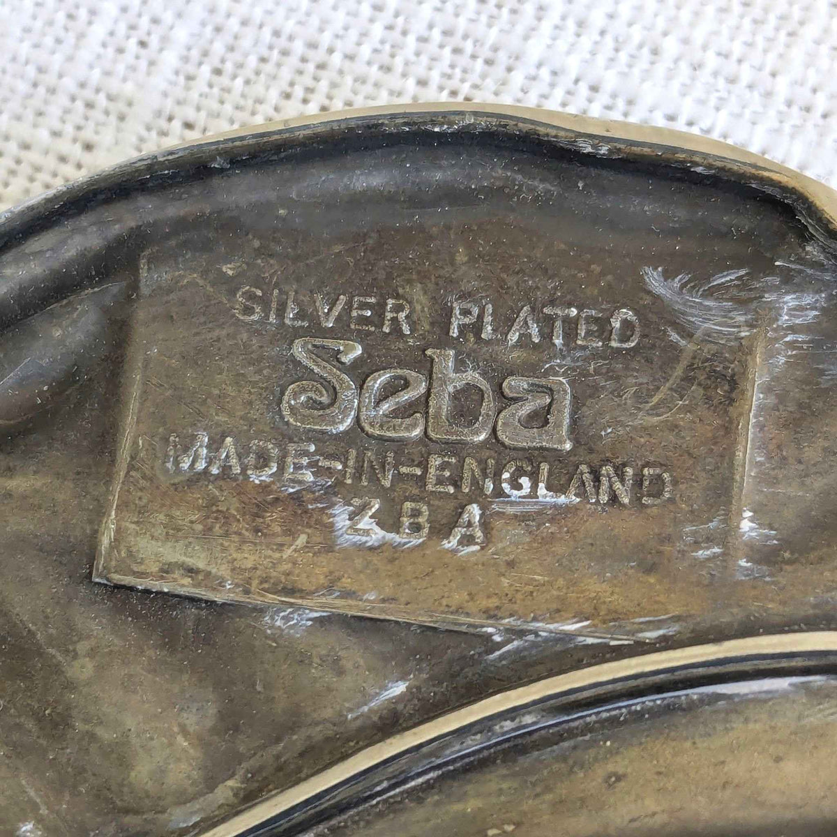 Silver Plated Apple Dish