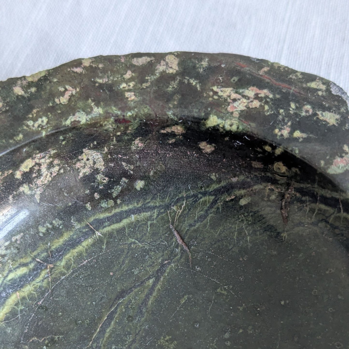 Serpentine Stone Dish