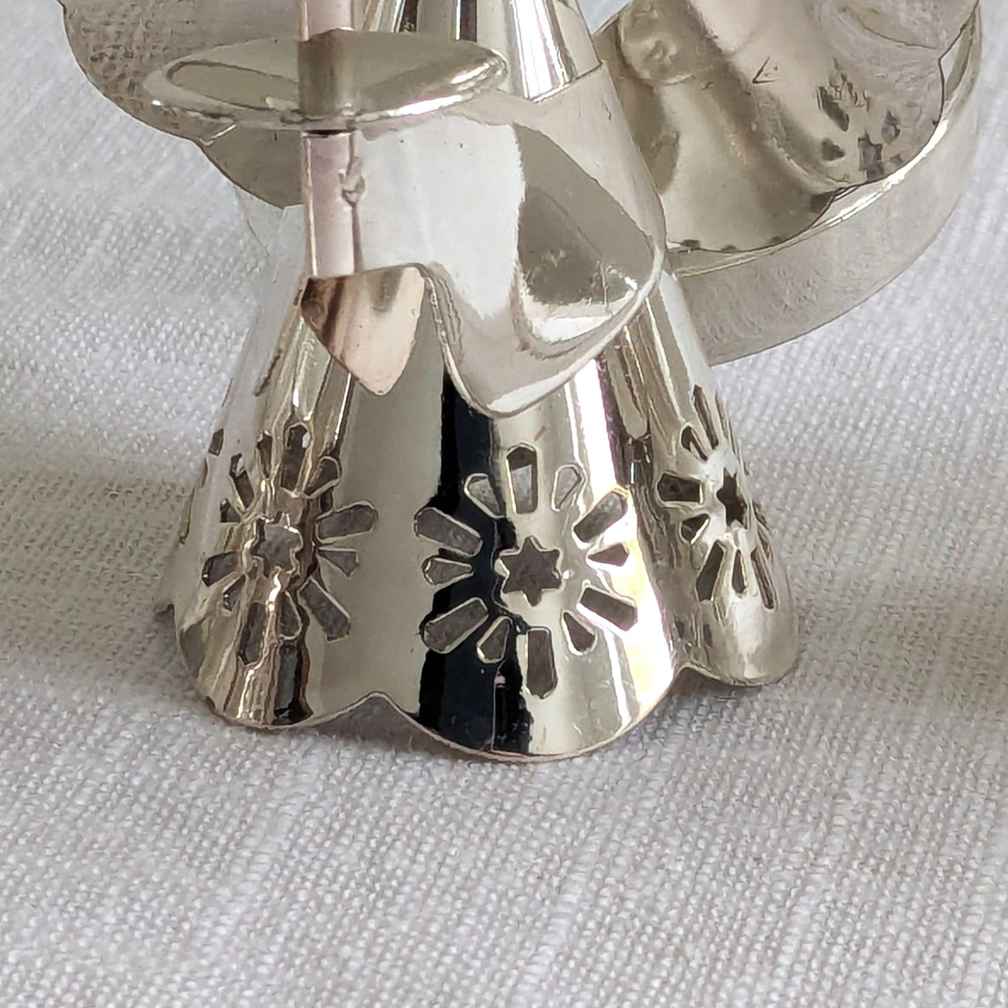 Silver Angel Napkin Rings