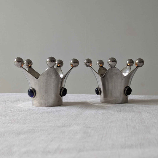 Cabochon Crown Tealight Holders