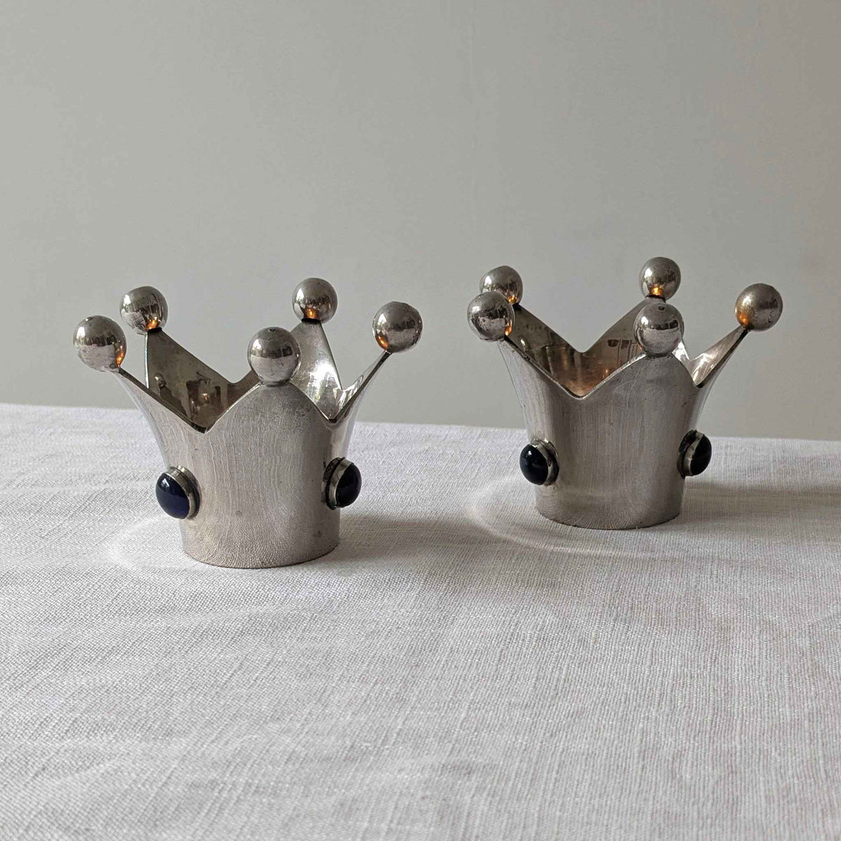 Cabochon Crown Tealight Holders