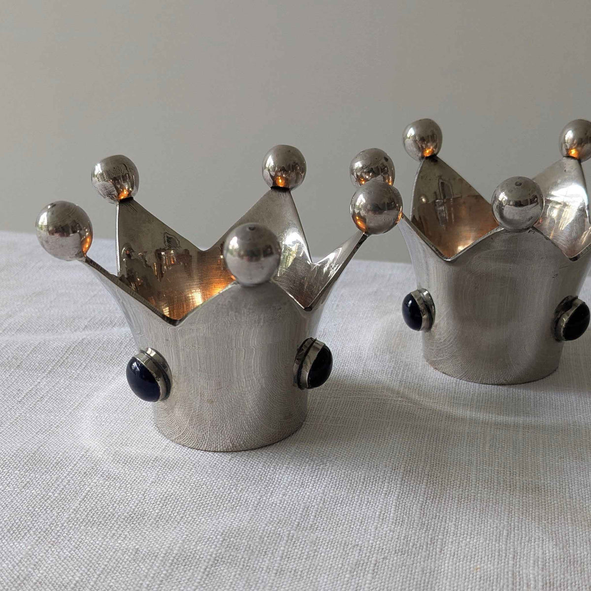Cabochon Crown Tealight Holders