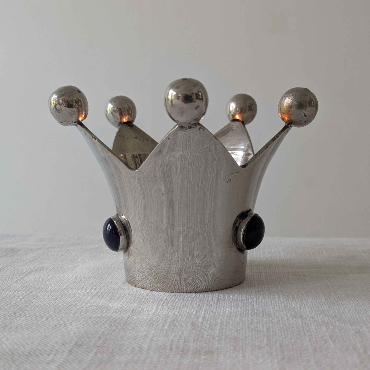 Cabochon Crown Tealight Holders