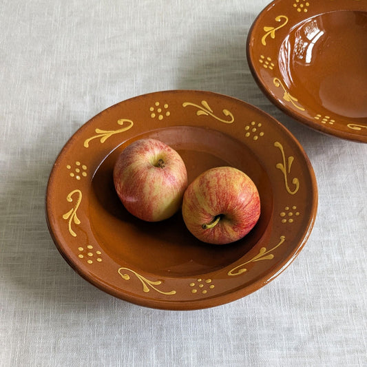 Terracotta Slipware Bowls