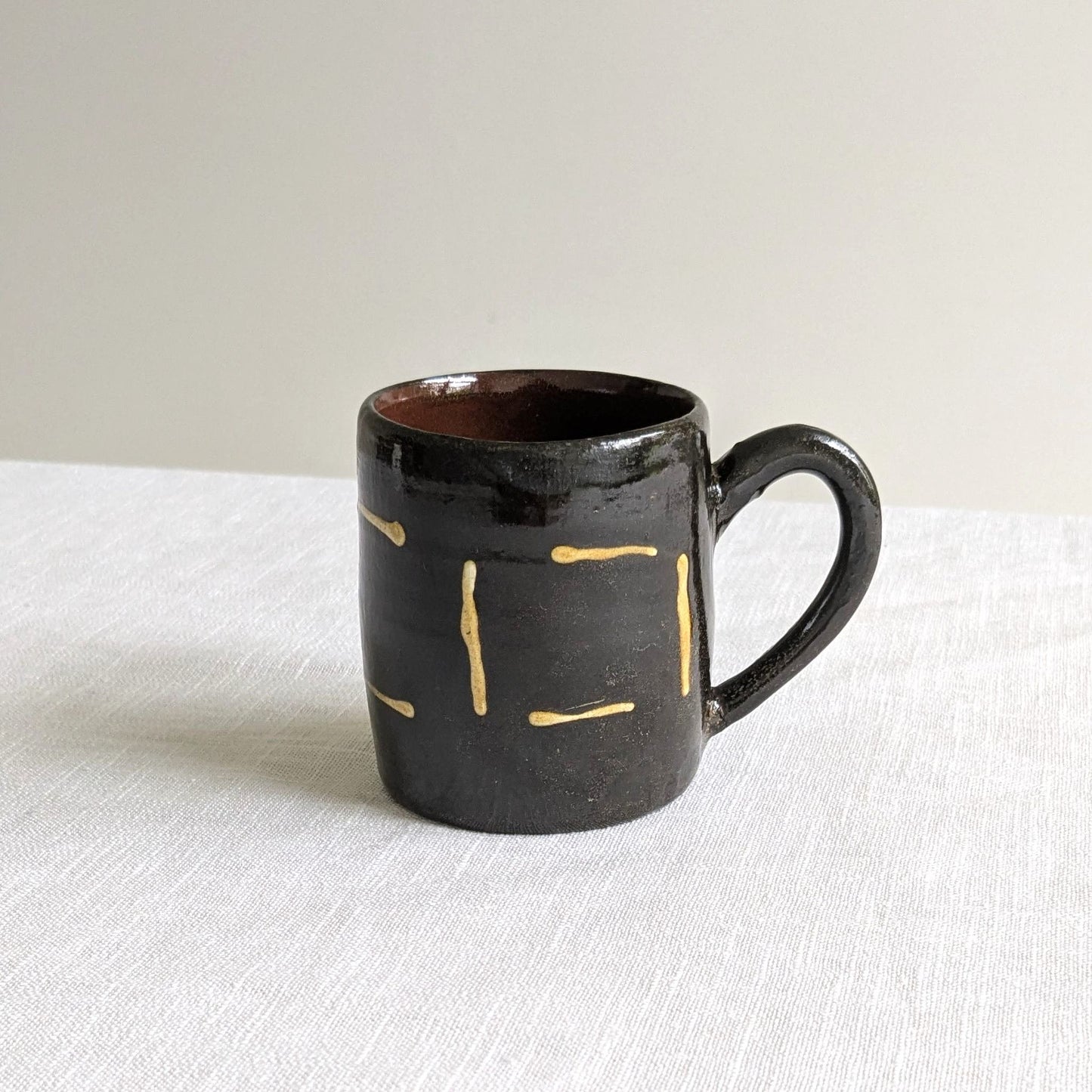 Glazed Slipware Mug