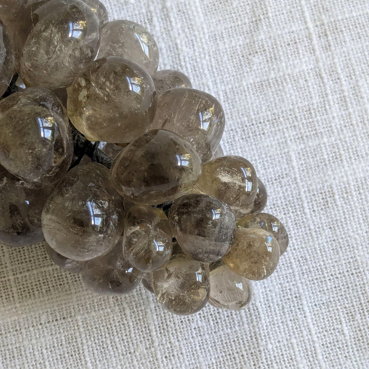 Smoky Quartz Grape Cluster