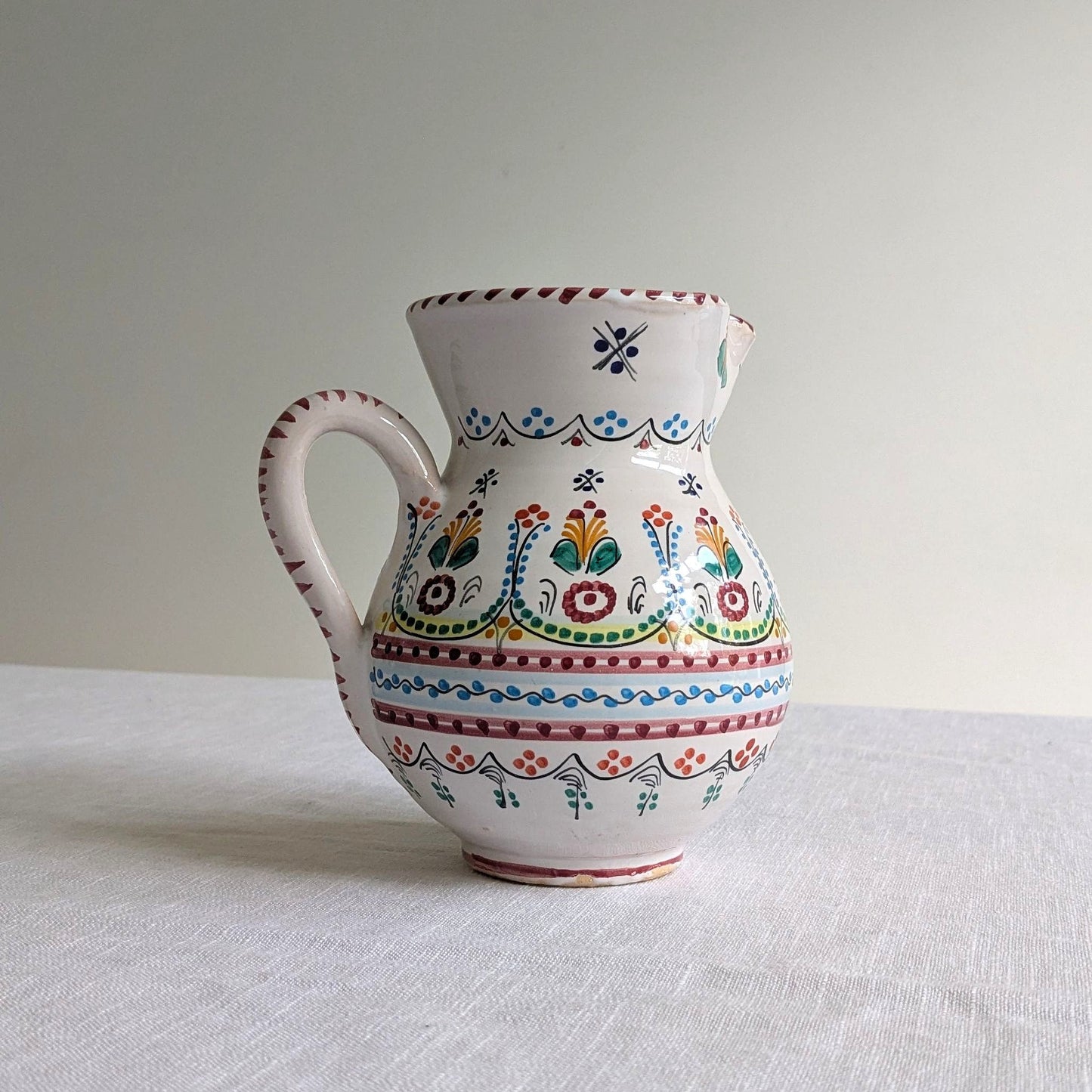 Spanish Talavera Jug