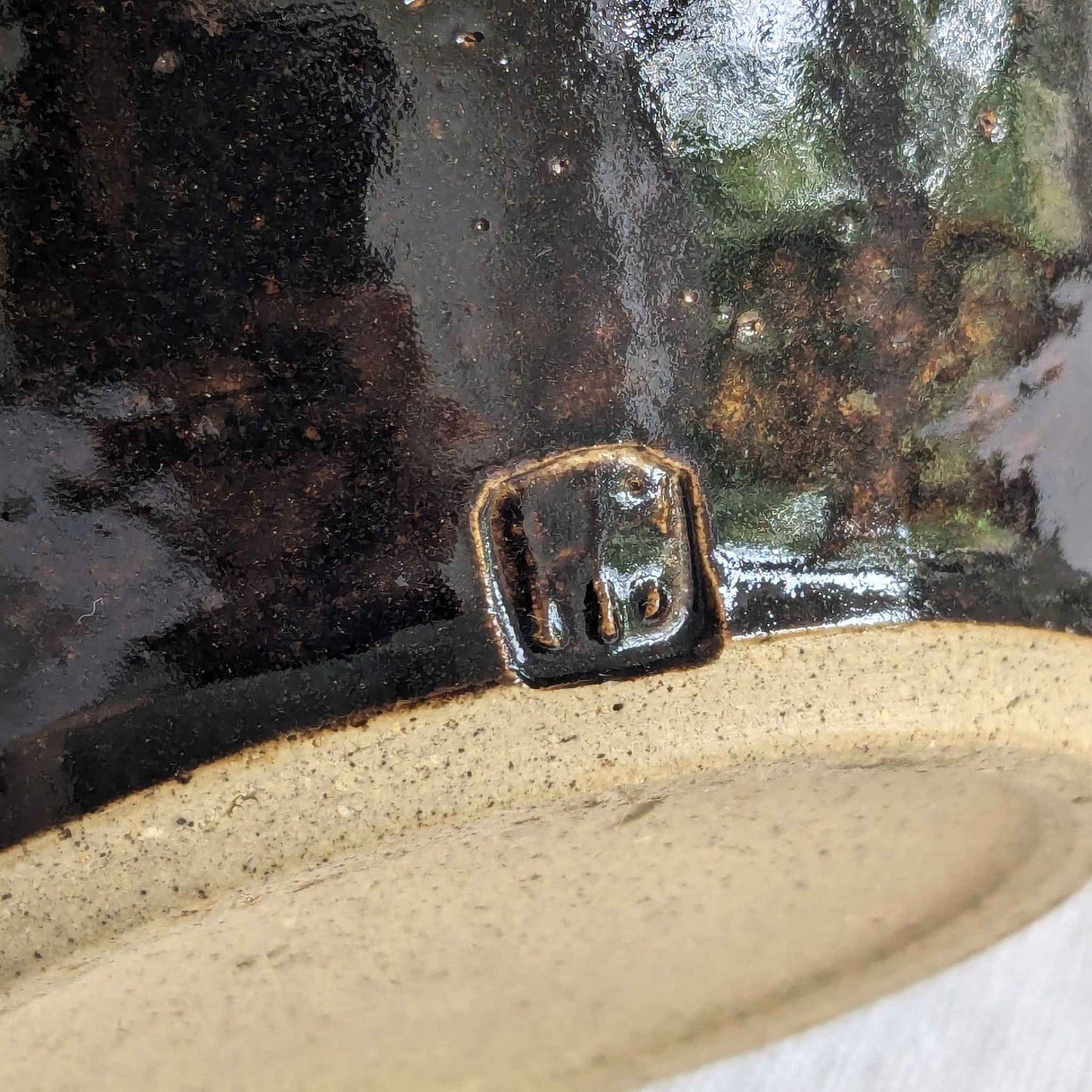 Studio Black Ringed Vase