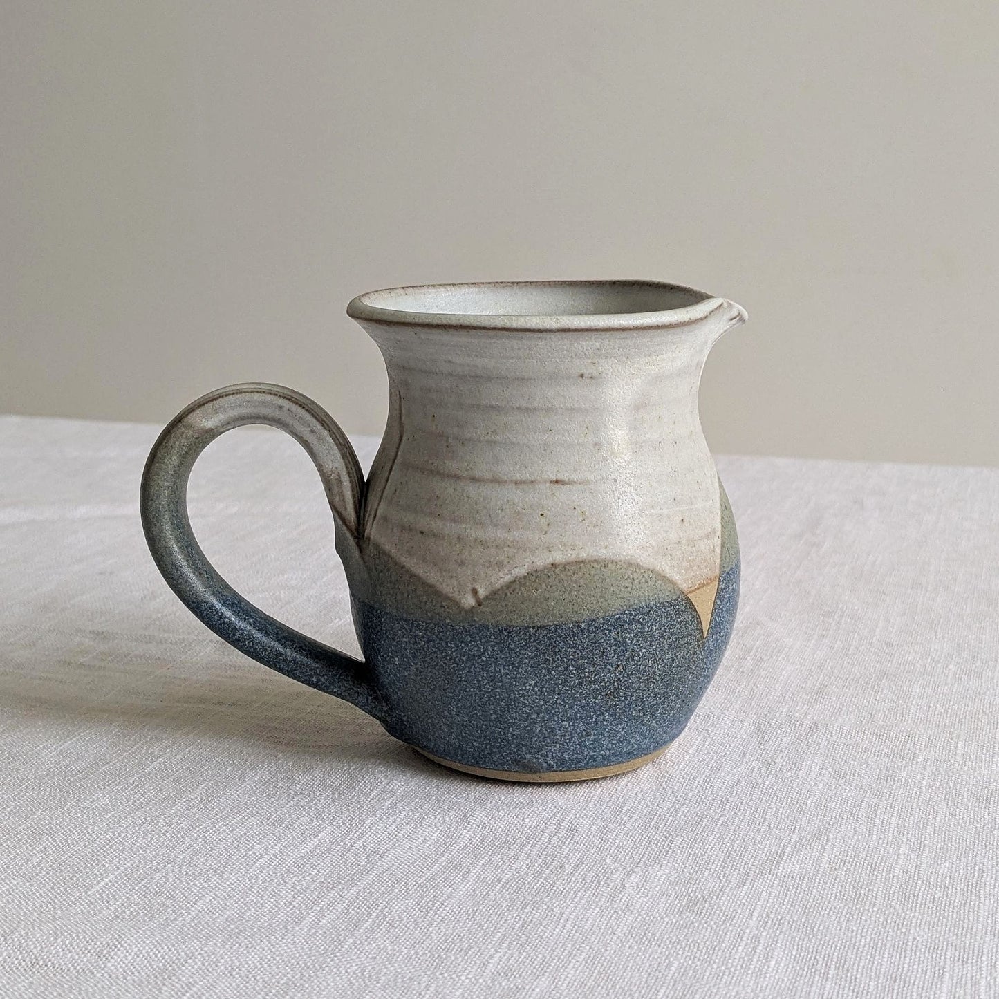 Scalloped Studio Jug