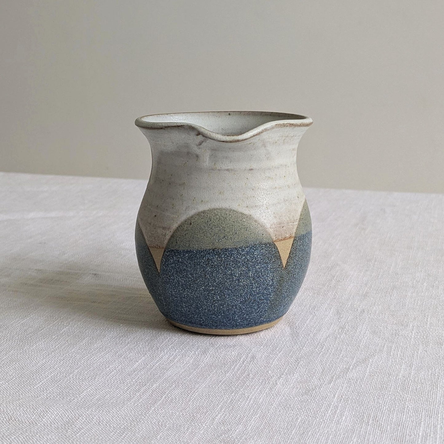 Scalloped Studio Jug