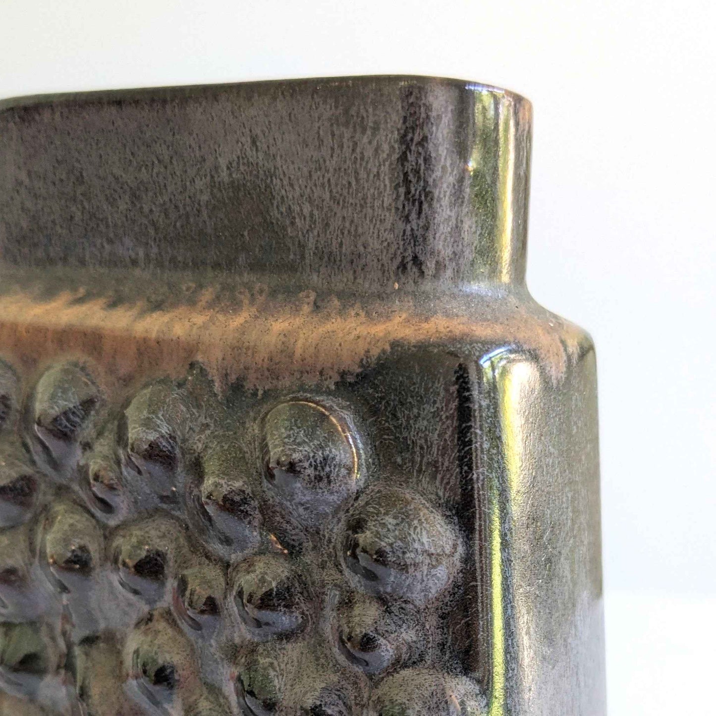 Brutalist Textured Vase