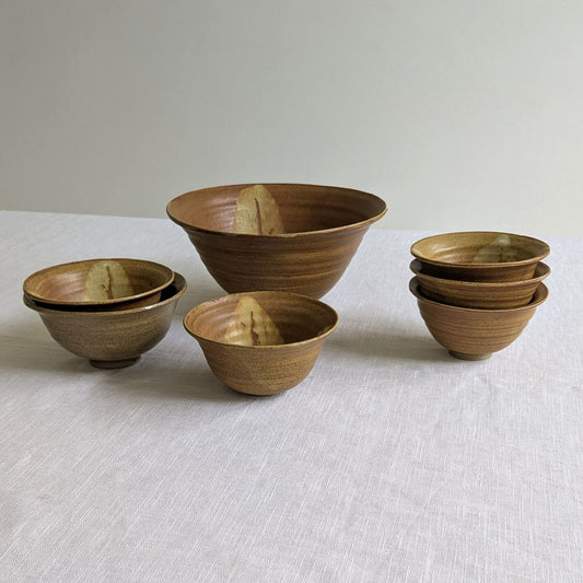 Studio Pottery Bowl Set