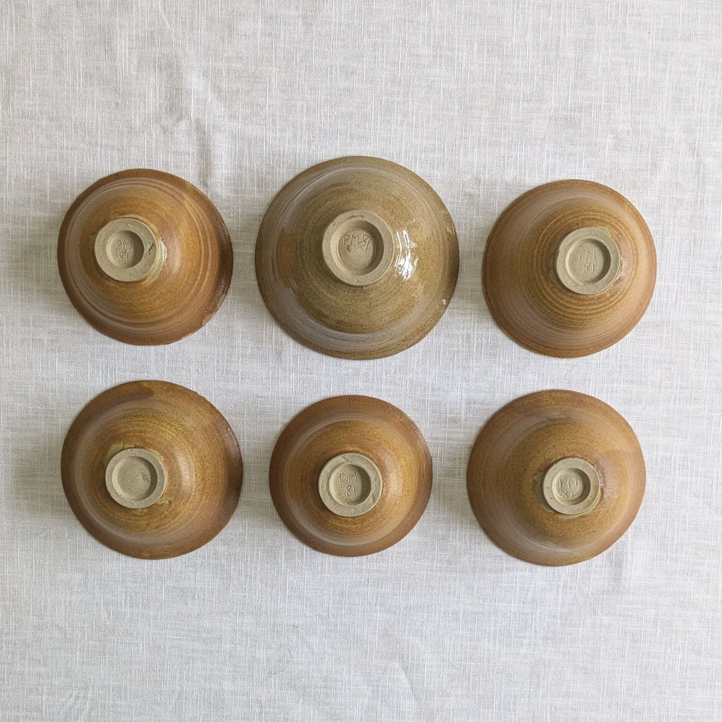 Studio Pottery Bowl Set