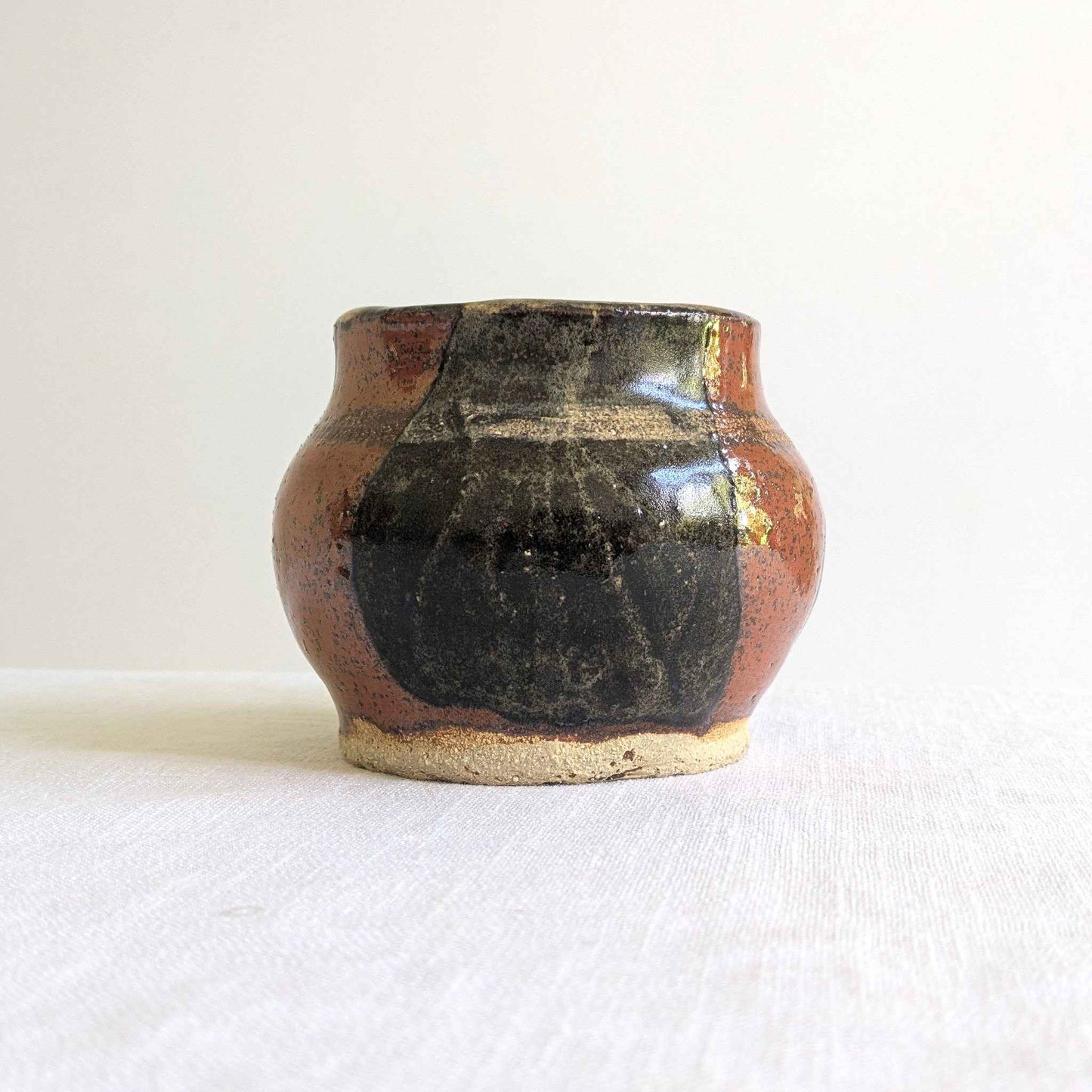 Brutalist Studio Globe Vase