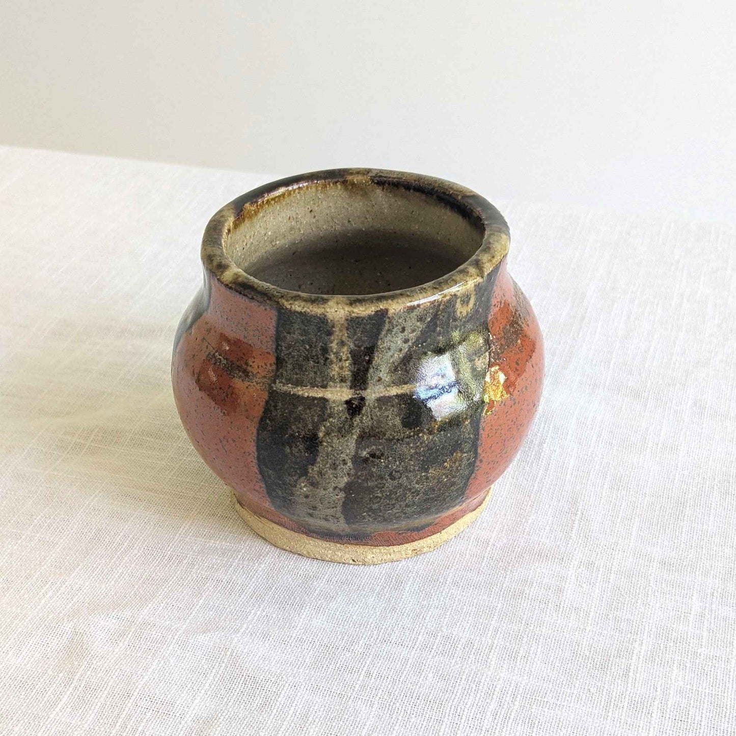 Brutalist Studio Globe Vase