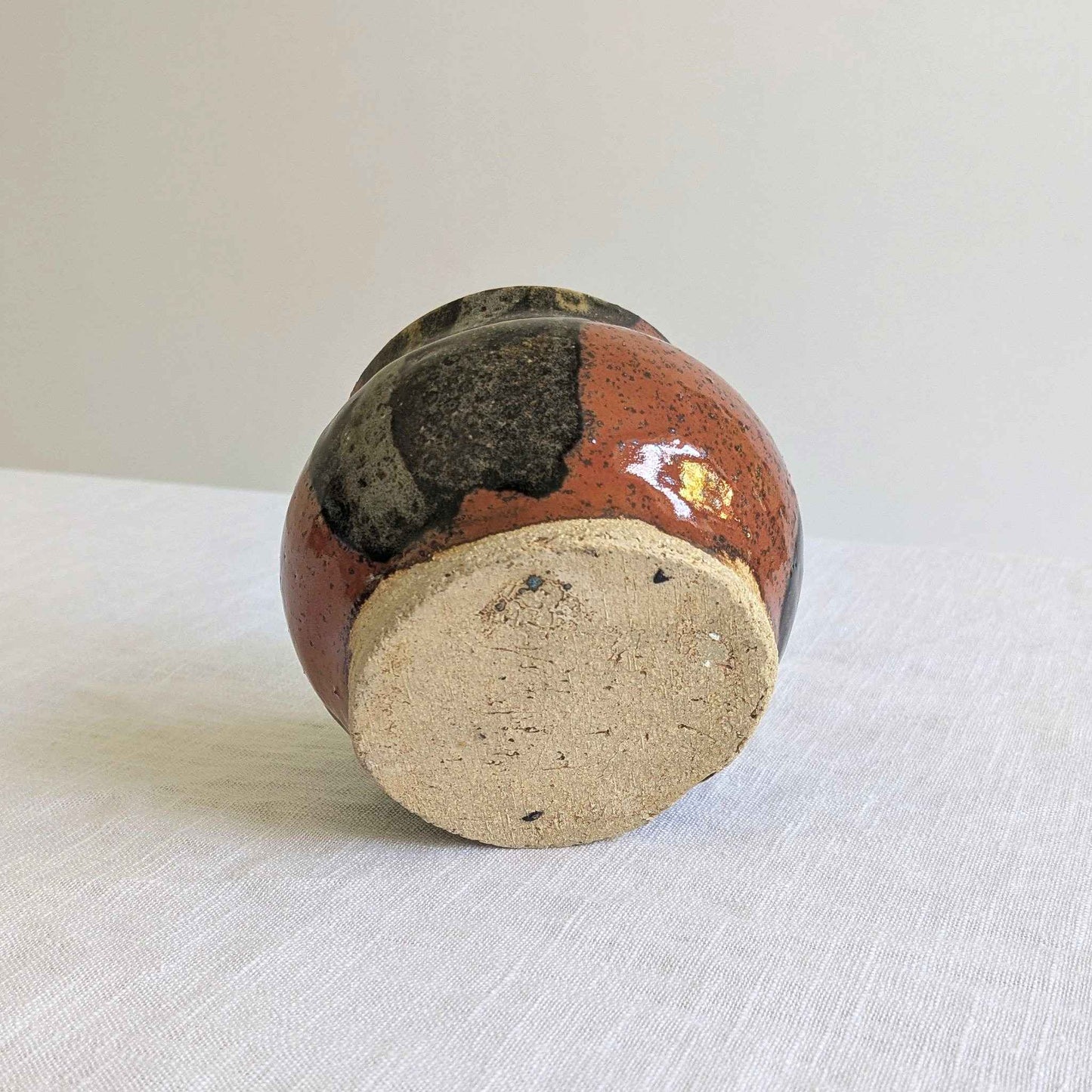 Brutalist Studio Globe Vase