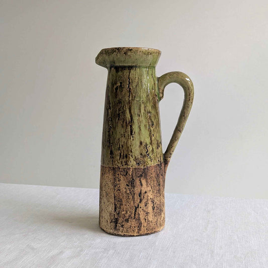 Part Glazed Studio Jug