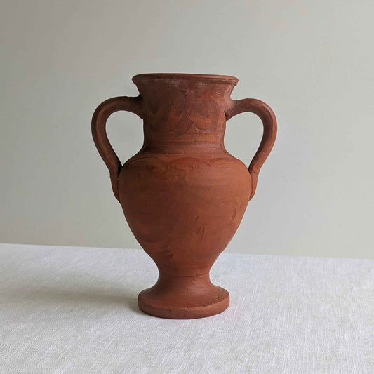 Terracotta Amphora Vase