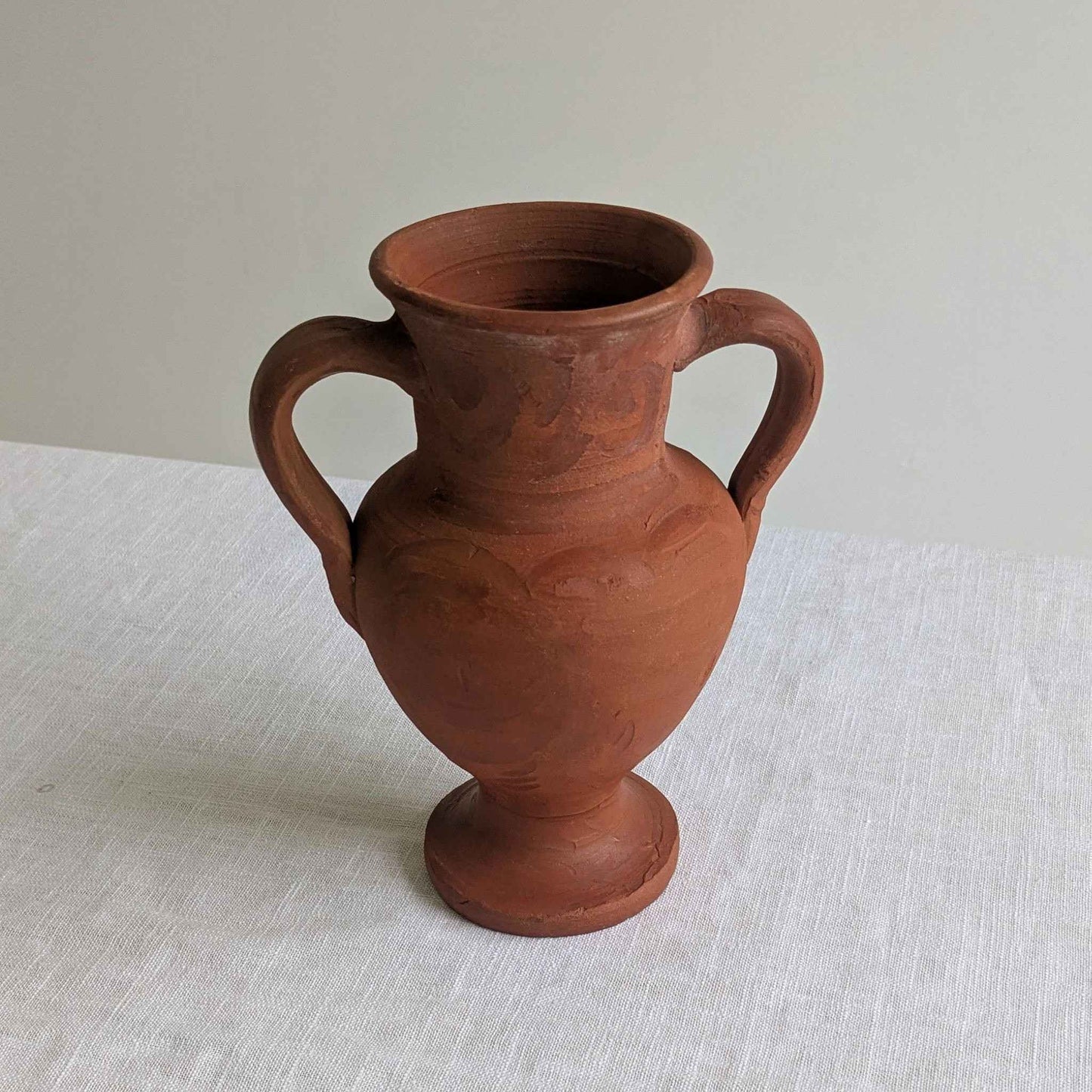 Terracotta Amphora Vase