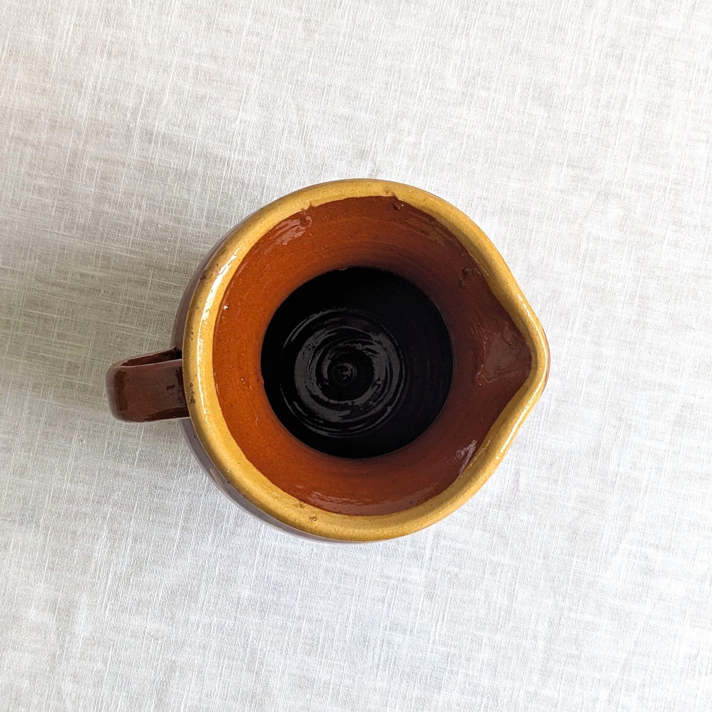 Terracotta Crosses Pitcher